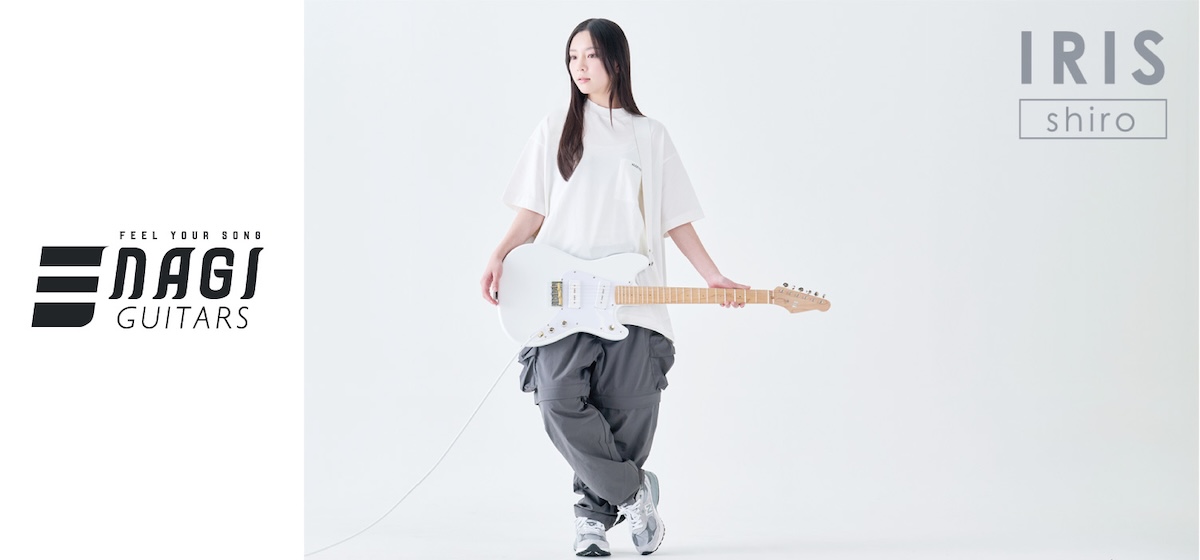 NAGI GUITARS  IRIS shiro